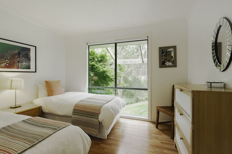 A twin bedroom