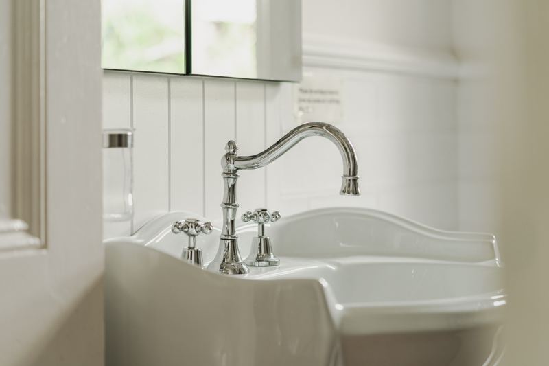 Bathroom basin detail